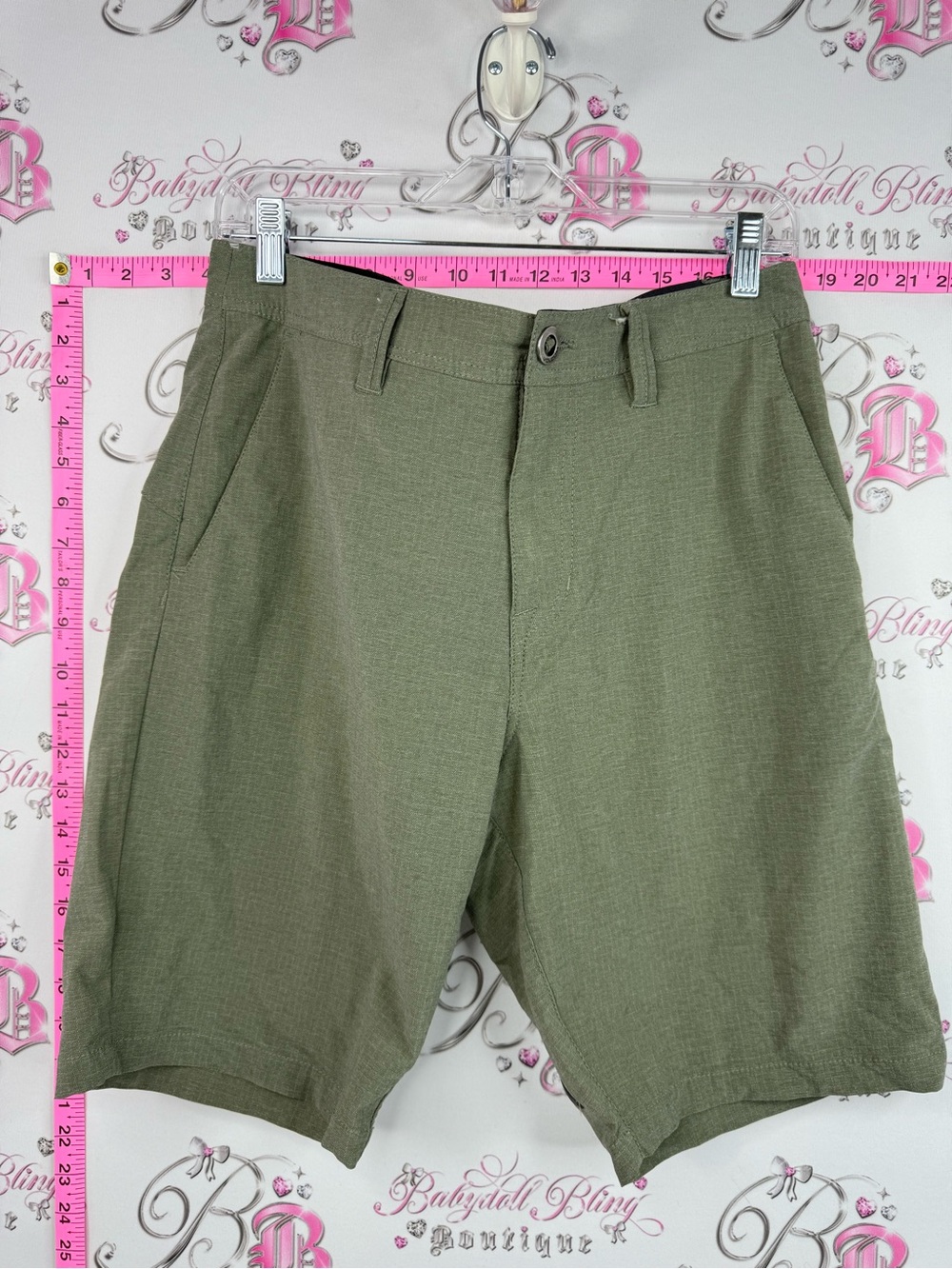 Volcom shorts surf and turf Men's Olive Green Athletic Shorts